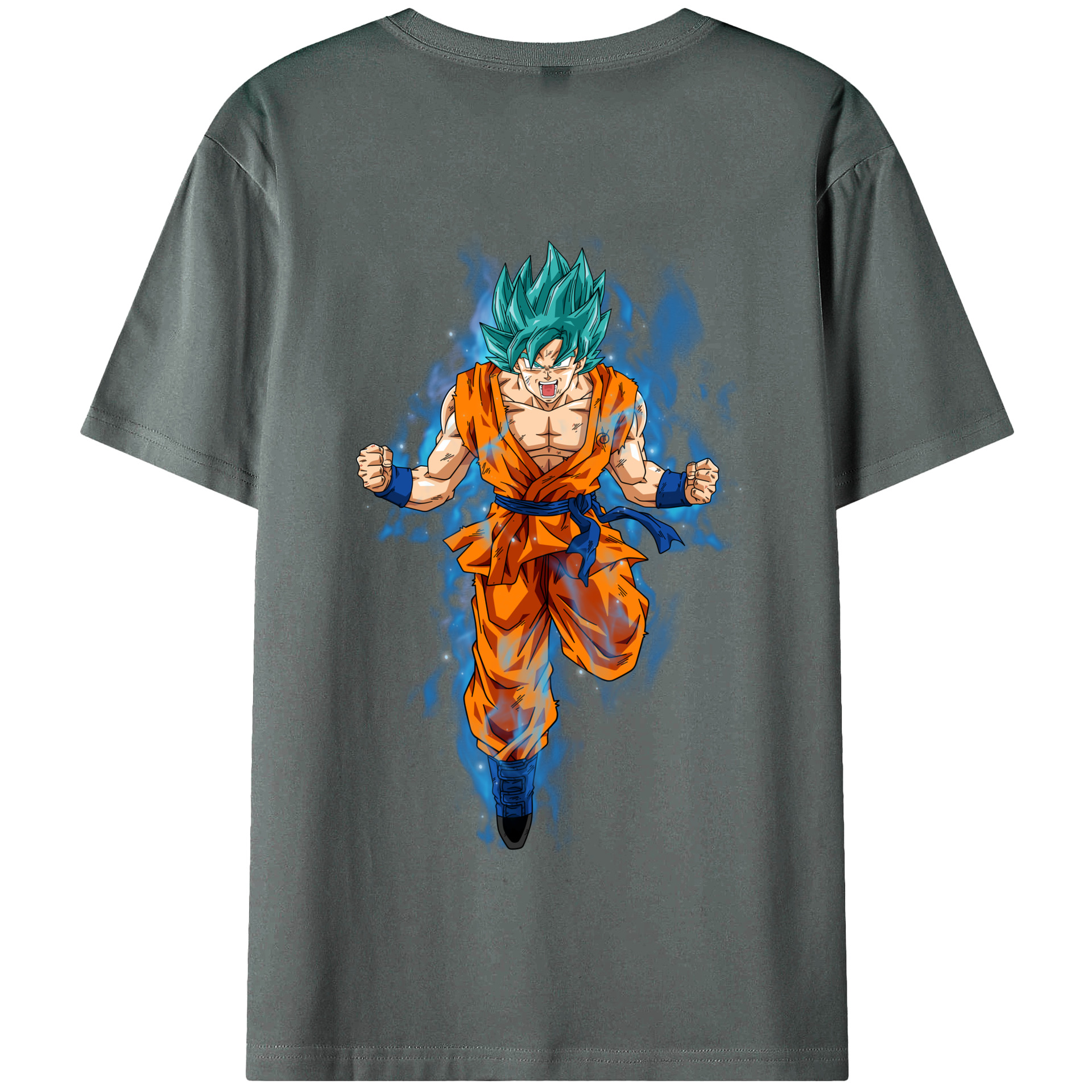 （画像用） ドラゴンボール 孫 悟飯（そんごはん）DRAGON BALL Son Gohan 綿100％半袖Tシャツ（背面プリント）